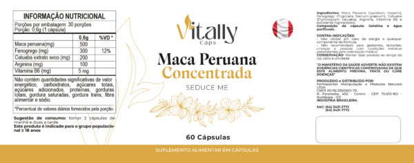 Seduce Me - Maca Peruana Concentrada B6 - Image 3
