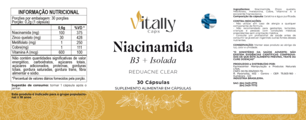 Redu Acne Clear - Niacinamida B3 Isolada - Image 3